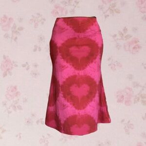 Viral Omighty Tie Dye Midi Skirt